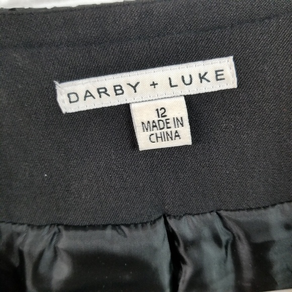 Darbie + Luke black open front blazer Career - Picture 5 of 7